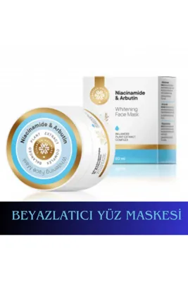 Siberian Wellness Niacinamide & Arbutin Whitening Face Mask- Beyazlatıcı Yüz Maskesi