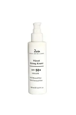 Doa Kozmetik 50+ Vücut Güneş Kremi