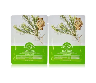 Xmlbayiciniz Tr Problemli Ciltler Için Çay Ağacı Yağı İçeren Selüloz Maske Tea Tree Mask 8809446653175, One Size 2 Paketi