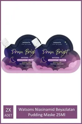 Watsons Niasinamid Beyazlatan Pudding Maske 25Ml 2X