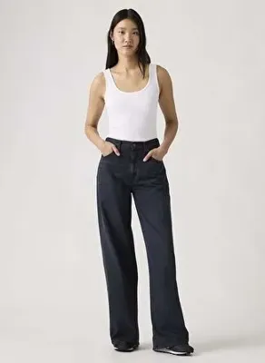 Levi's Levis Mavi Kadın Denim Pantolon CINCH WIDE LEG 00AUM-0000