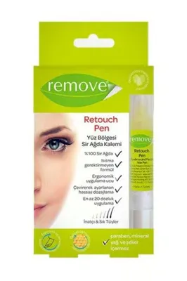 remove YÜZ BÖLGESİ SİR AĞDA KALEMİ NORMAL TÜY 4 ML