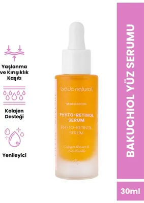 Bade Natural Bitkisel Retinol Serum - Kırışıklık Karşıtı Alternatif Retinol Serum 30 ml