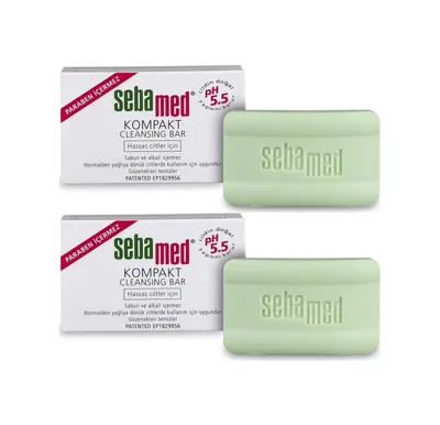 Sebamed Sabun Kompakt Hassas Cilt 100gr 2 Li Set