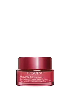 Clarins Super Restorative Rose Radiance Cream 2'si 1 Arada Yaşlanma Karşıtı Işıltı Artırıcı Gündüz Kremi 50 ml