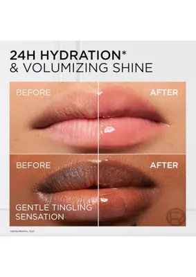 Str Store Plump Ambition Hyaluron Lip Oil Besleyici ve Nemlendirici Dudak Parlatıcısı - 101 Cristal Clear