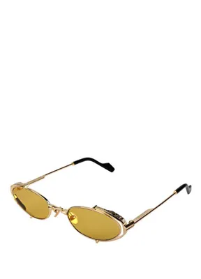 Original Vintage Sunglasses Twenties TW04 Gold-117 Altın Rengi Metal Unisex Güneş Gözlüğü