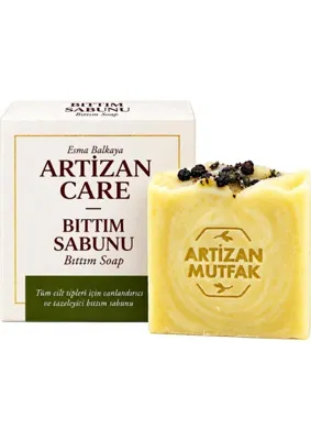 TemmuzX Arzitan CARE%100 Doğal Bıttım Sabunu; Kimyasal Katkı Içermez- Doğal Menengiç (Bıttım) Yağından El Yapımı ile Üretilmiştir/cildinizi Nemlendirir/tüm Ci