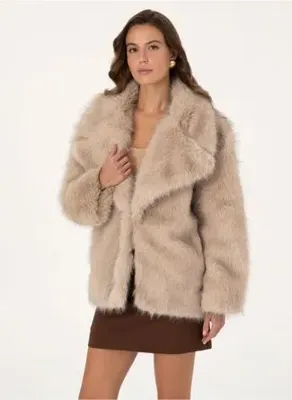 Pierre Cardin Bej Kadın Comfort Fit Mont IRONI