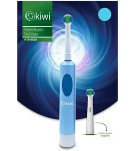 Kiwi Ktb-6020 Pilli Diş Fırçası Kırmızı