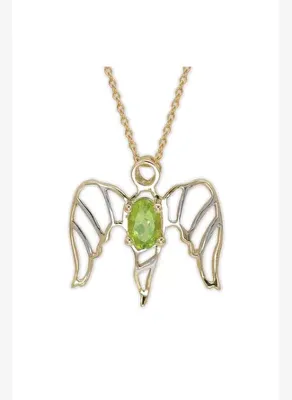 Ariş Şifa Meleği İsrafil Peridot Altın Kolye