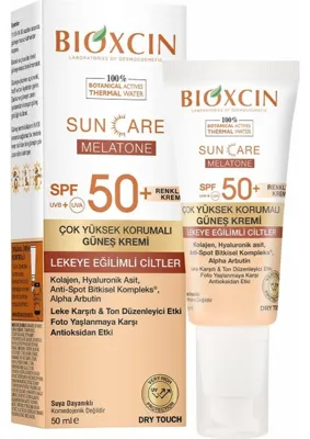 k yonlineticaret Bioxcin Sun Care 50 ml Çok Yüksek Korumalı Renkli Güneş Kremi Lekeye Eğilimli Ciltler İçin