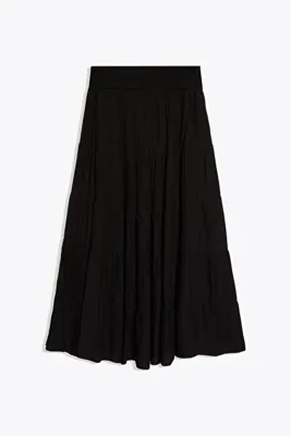 Bershka Kıvrık belli midi etek