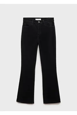 Mango Siyah Denim Kadın Jeans 87040656