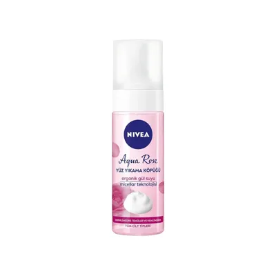 NIVEA Yüz Temizleme Köpüğü Aqua Rose 150 ml