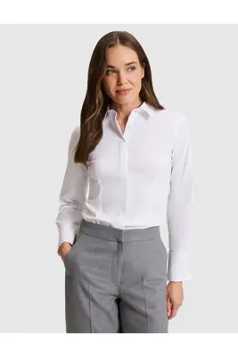 Pierre Cardin Beyaz Slim Fit Uzun Kollu Gömlek 50331517-VR013