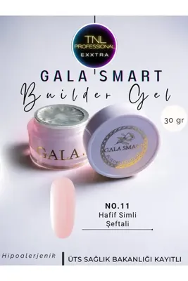 Tnl Professional Gala Smart Protez Tırnak Jeli No: 11 Builder Jel Gel Akışkan Kıvam 50 gr