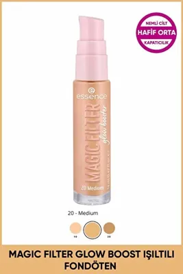 Essence Magic Filter Işıltı Veren Fondöten Orta Ton 20