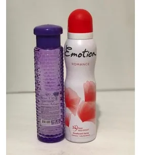 rosecity Rose City Lavanta Kolonyası 150 ml Alana Emotion Romance Deodorant 150 ml Hediye