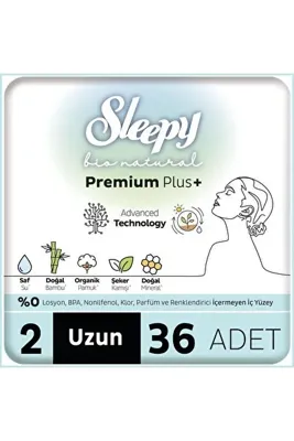 NW NessiWorld Bio Natural Premium Plus Mega Uzun Ped 36 Adet