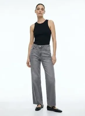Network Gri Kadın Denim Pantolon 1099004