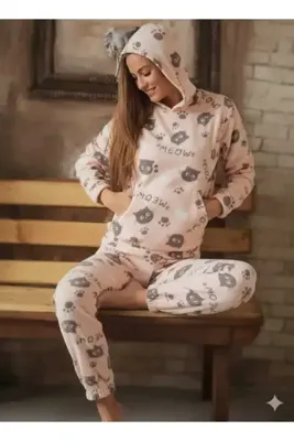 iç ahenk POLAR PJAMA TAKIMI KIŞ AYININ VAZ GEÇİLMEZİ