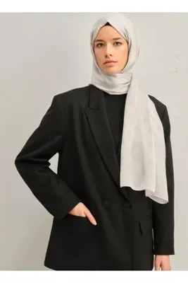 Armine Trend Lyon Şal 4 - 242220 Gümüş