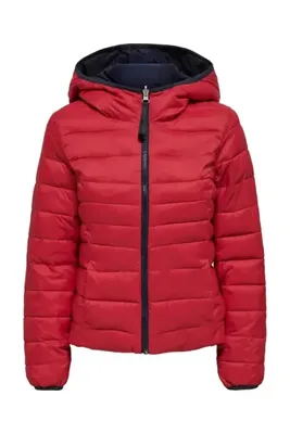 ONLY Kadın Çift Taraflı Kapüşonlu Şişme Mont - 15322040