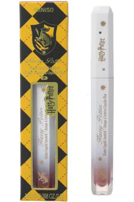 Harry Potter Lisanslı Hufflepuff  Likit Mat Ruj (04)