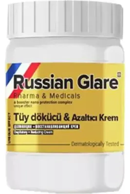 SUAR Russian Glare Olegovich Medicine Russıan Glare Tüy Dökücü Azaltıcı Merhem 50 Ml