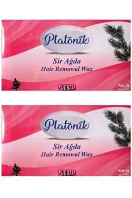 Platonik Pembe Pudralı Kalıp Ağda 400 gr 2 Adet