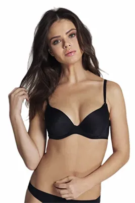 Genel Markalar Orkide Kadın Siyah Günlük Basic Dolgulu Push-Up Sütyen 2250
