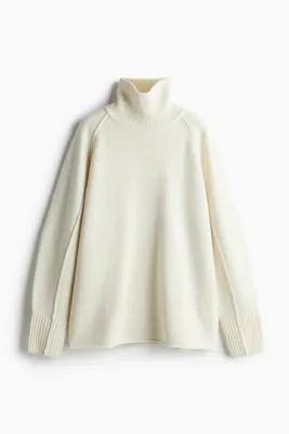 H&M Yarım Balıkçı Yakalı Yün Kazak