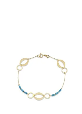 Orena Jewelry Auréva 14 Ayar Altın Kadın Bileklik