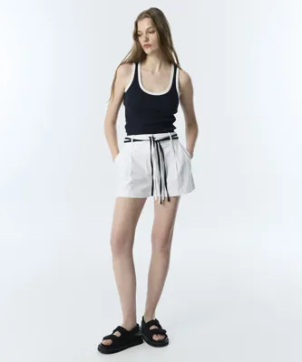 Twist COLORBLOCK BİYELİ KEMERLİ ŞORT