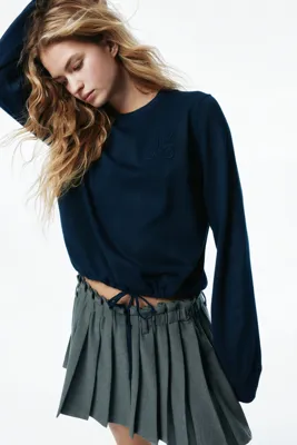 H&M Büzgü Bağlı Kazak