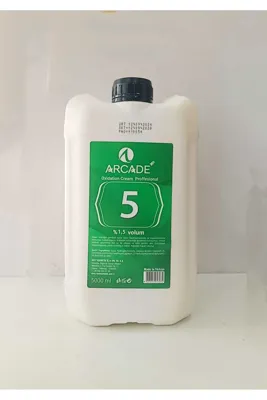 arcade Oksidan Krem % 1.5 5 Volume 5 L