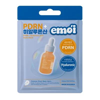 Emo'i PDRN+Hyaluronic Acid Hydra Nemlendirici Yüz Maskesi 27 ml