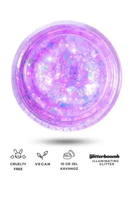 the glitter boomb Jel Glitter - Daisy