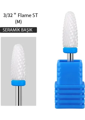 Ocean Seramik Freze Ucu, Protez Tırnak Jel Tırnak, Kuru Manikür Kullanımına Uygun