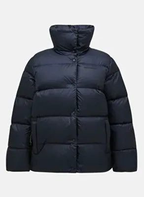 Peak Performance Siyah Kadın Kapüşon Yaka Mont G79031020_W Down Puffer