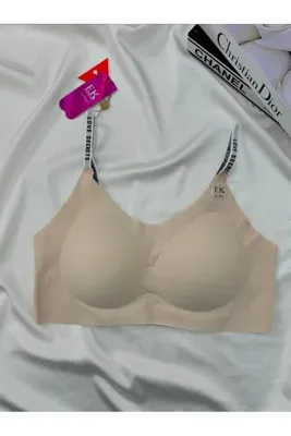 F.K Arkası Çapraz Askılı Fitilli Görünüm Bralet Sütyen