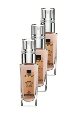 Avon Anew Skin Renewal Power Serum 30 Ml. Üçlü Paket