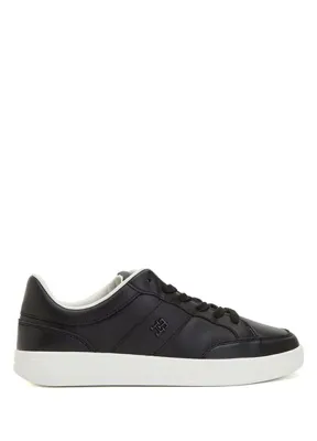 Tommy Hilfiger Heritage Court Siyah Kadın Deri Sneaker