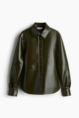 H&M Kaplamalı Gömlek