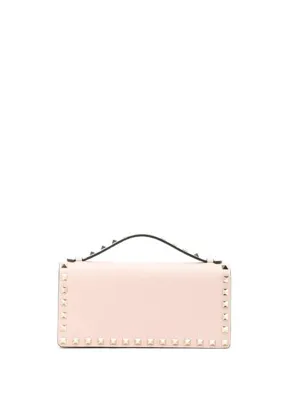 Valentino Garavani Rockstud Pembe Kadın Deri Çapraz Çanta