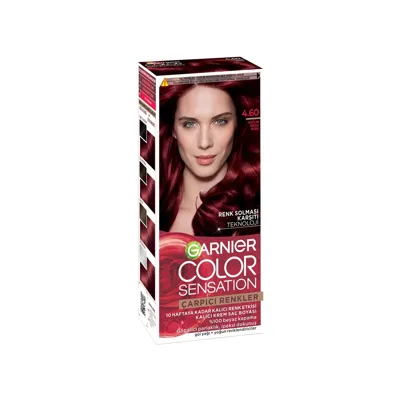 Garnier ÇARPICI RENKLER SAÇ BOYASI 4.60 YOĞUN KOYU KIZIL
