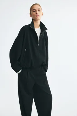 H&M Etek Ucu Balon Kesimli Oversize Ceket