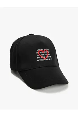 Koton Cap Şapka Slogan İşlemeli