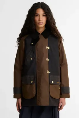 Barbour Felton Yağlı Ceket RU91 Rustic Bark Muted